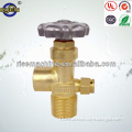 brass bottle gas valve